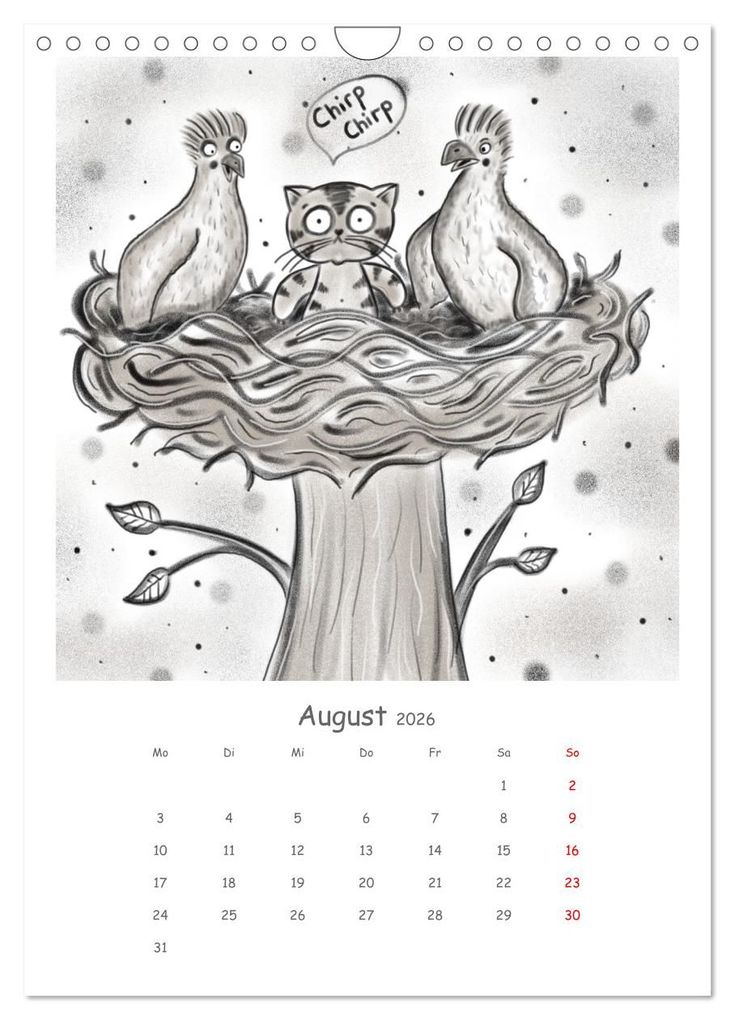 Weitere Ansicht: LEOPOLD DER DRITTE - Ein unglaublich liebenswerter Kater (Wandkalender 2026 DIN A4 hoch), CALVENDO Monatskalender | Calvendo, Danja Krampikowski