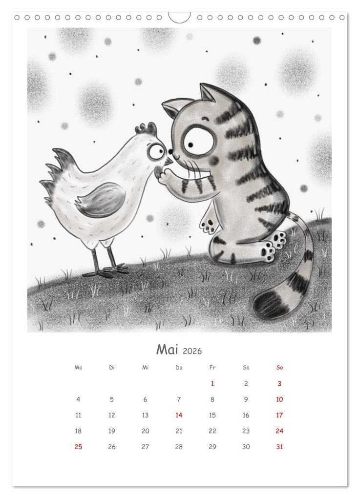 Weitere Ansicht: LEOPOLD DER DRITTE - Ein unglaublich liebenswerter Kater (Wandkalender 2026 DIN A3 hoch), CALVENDO Monatskalender | Calvendo, Danja Krampikowski