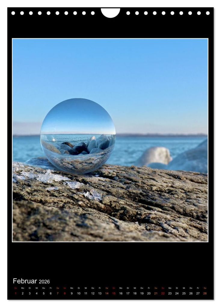 Weitere Ansicht: Momente aus Glas - Glaskugelfotografie (Wandkalender 2026 DIN A4 hoch), CALVENDO Monatskalender | Mirko Weigt © Hamburg, Calvendo