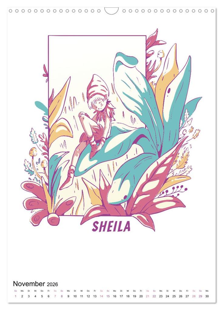 Weitere Ansicht: Wunderwelt der Blumen (Wandkalender 2026 DIN A3 hoch), CALVENDO Monatskalender | Luca Schmidt, Calvendo