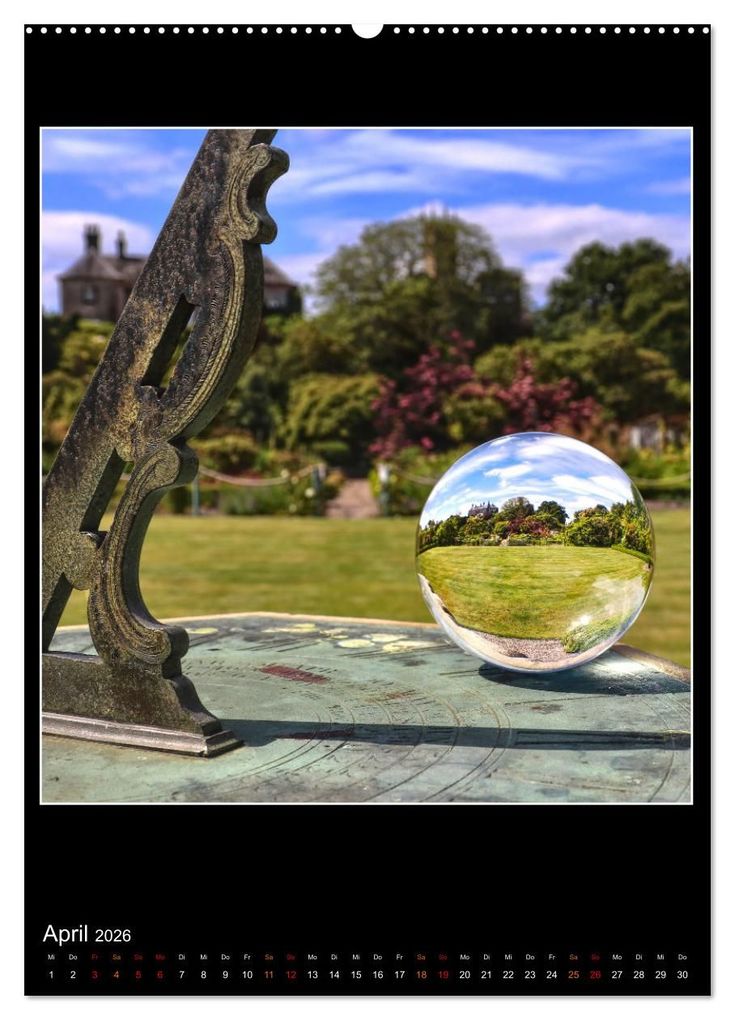 Weitere Ansicht: Momente aus Glas - Glaskugelfotografie (Wandkalender 2026 DIN A2 hoch), CALVENDO Monatskalender | Mirko Weigt © Hamburg, Calvendo