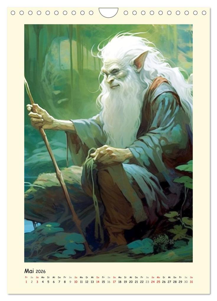 Weitere Ansicht: Zauberland. Der magische Ort hinter dem Schleier (Wandkalender 2026 DIN A4 hoch), CALVENDO Monatskalender | Calvendo, Rose Hurley