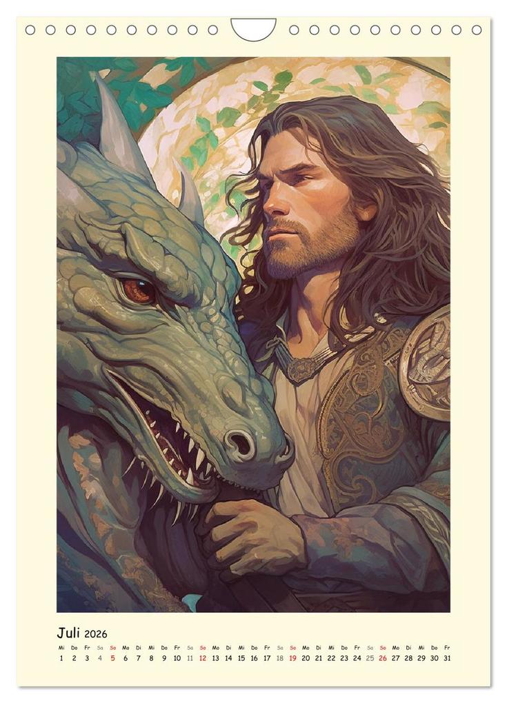 Weitere Ansicht: Zauberland. Der magische Ort hinter dem Schleier (Wandkalender 2026 DIN A4 hoch), CALVENDO Monatskalender | Calvendo, Rose Hurley