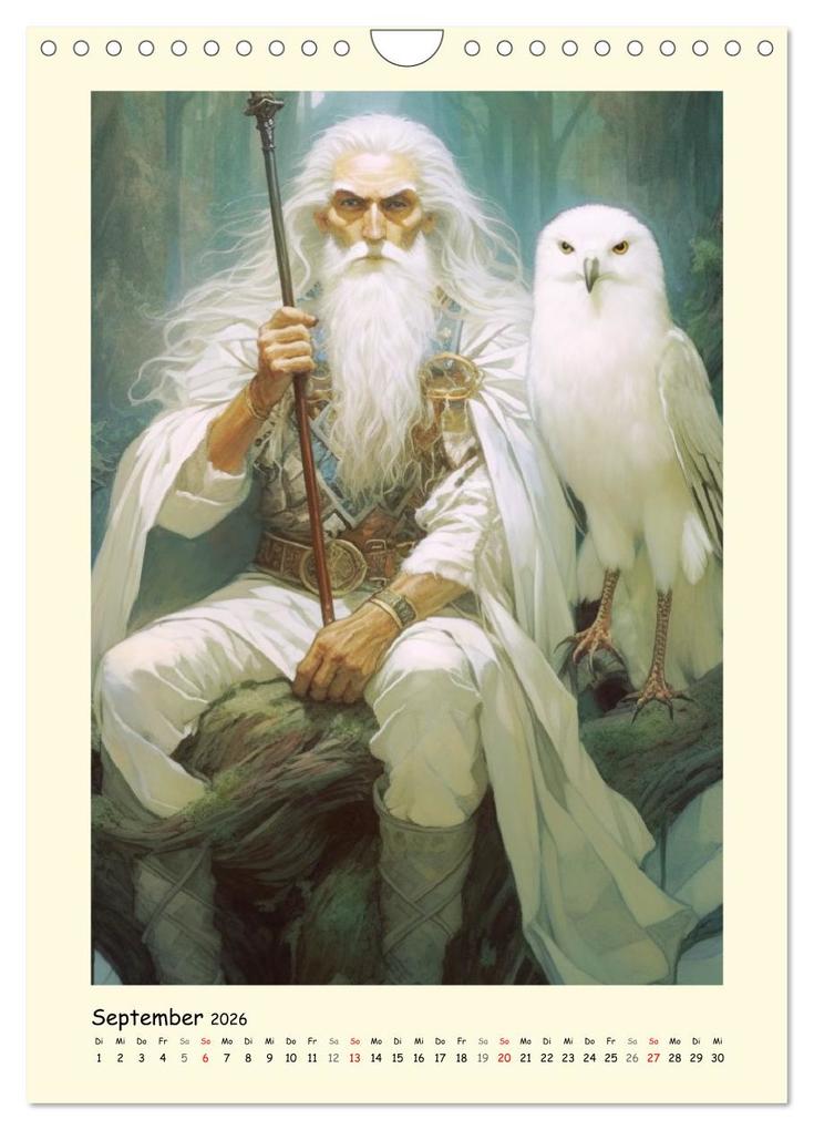 Weitere Ansicht: Zauberland. Der magische Ort hinter dem Schleier (Wandkalender 2026 DIN A4 hoch), CALVENDO Monatskalender | Calvendo, Rose Hurley