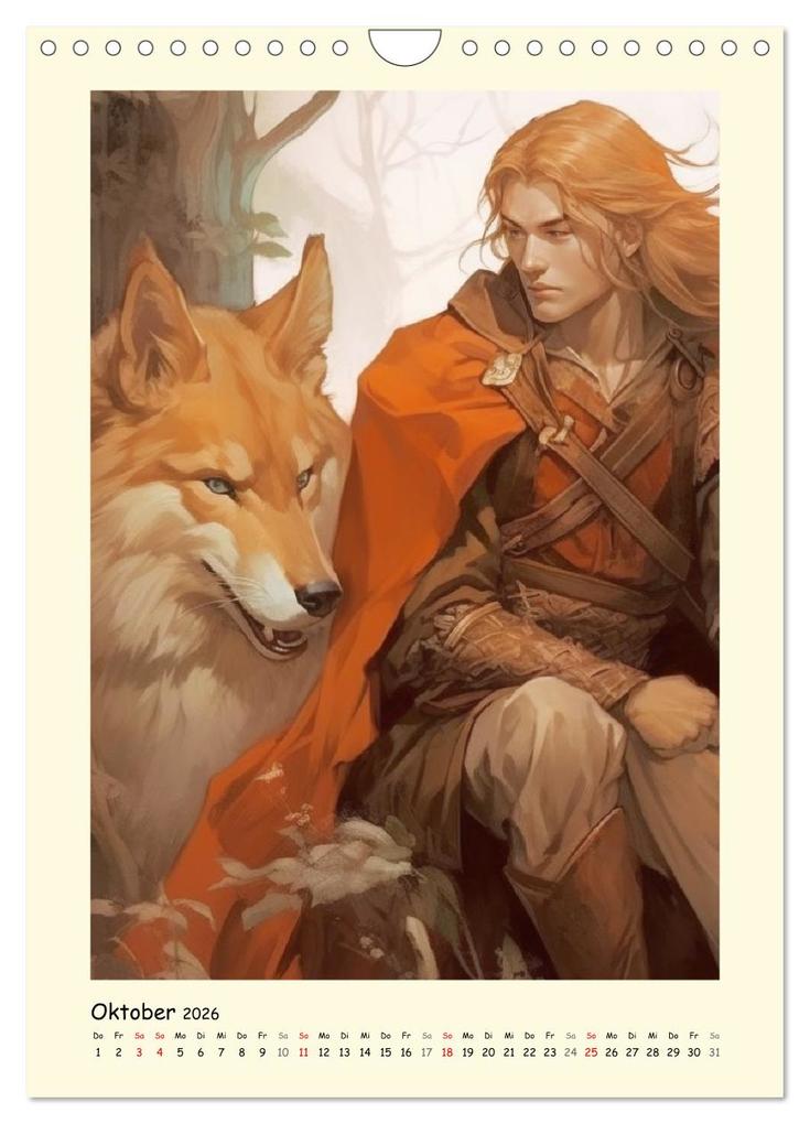 Weitere Ansicht: Zauberland. Der magische Ort hinter dem Schleier (Wandkalender 2026 DIN A4 hoch), CALVENDO Monatskalender | Calvendo, Rose Hurley