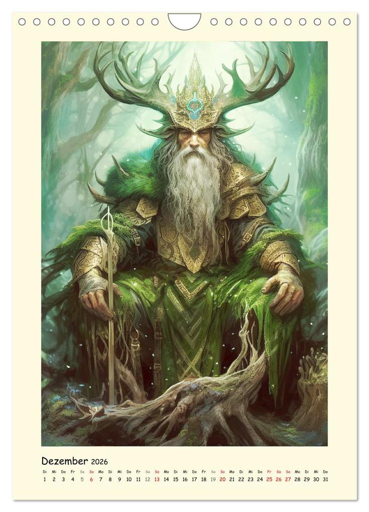 Weitere Ansicht: Zauberland. Der magische Ort hinter dem Schleier (Wandkalender 2026 DIN A4 hoch), CALVENDO Monatskalender | Calvendo, Rose Hurley