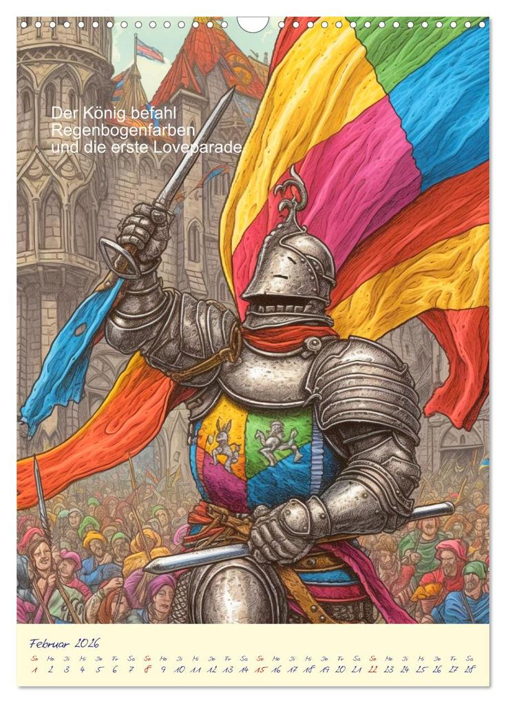 Weitere Ansicht: Märchen. Wie es wirklich war und nie erzählt wurde! (Wandkalender 2026 DIN A3 hoch), CALVENDO Monatskalender | Calvendo, Rose Hurley