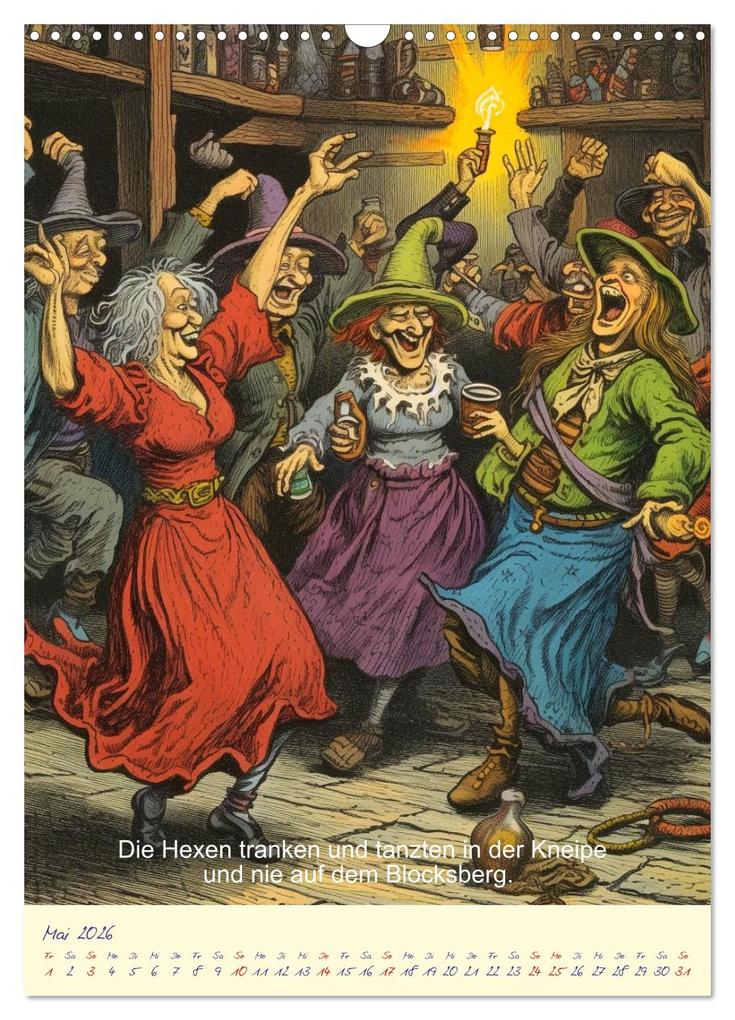 Weitere Ansicht: Märchen. Wie es wirklich war und nie erzählt wurde! (Wandkalender 2026 DIN A3 hoch), CALVENDO Monatskalender | Calvendo, Rose Hurley