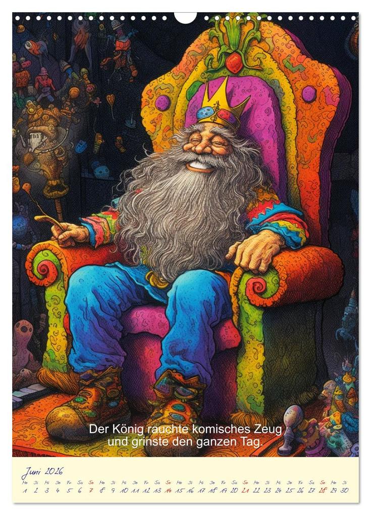 Weitere Ansicht: Märchen. Wie es wirklich war und nie erzählt wurde! (Wandkalender 2026 DIN A3 hoch), CALVENDO Monatskalender | Calvendo, Rose Hurley