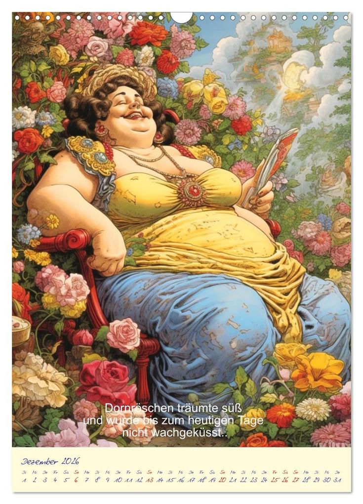 Weitere Ansicht: Märchen. Wie es wirklich war und nie erzählt wurde! (Wandkalender 2026 DIN A3 hoch), CALVENDO Monatskalender | Calvendo, Rose Hurley