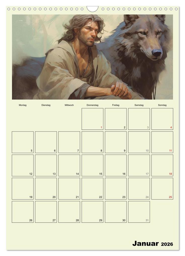 Weitere Ansicht: Im Zauberwald. Mystische Fabelwesen (Wandkalender 2026 DIN A3 hoch), CALVENDO Monatskalender | Calvendo, Rose Hurley