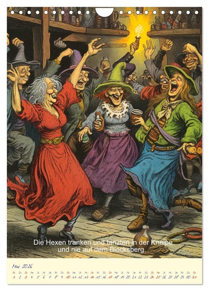 Weitere Ansicht: Märchen. Wie es wirklich war und nie erzählt wurde! (Wandkalender 2026 DIN A4 hoch), CALVENDO Monatskalender | Calvendo, Rose Hurley