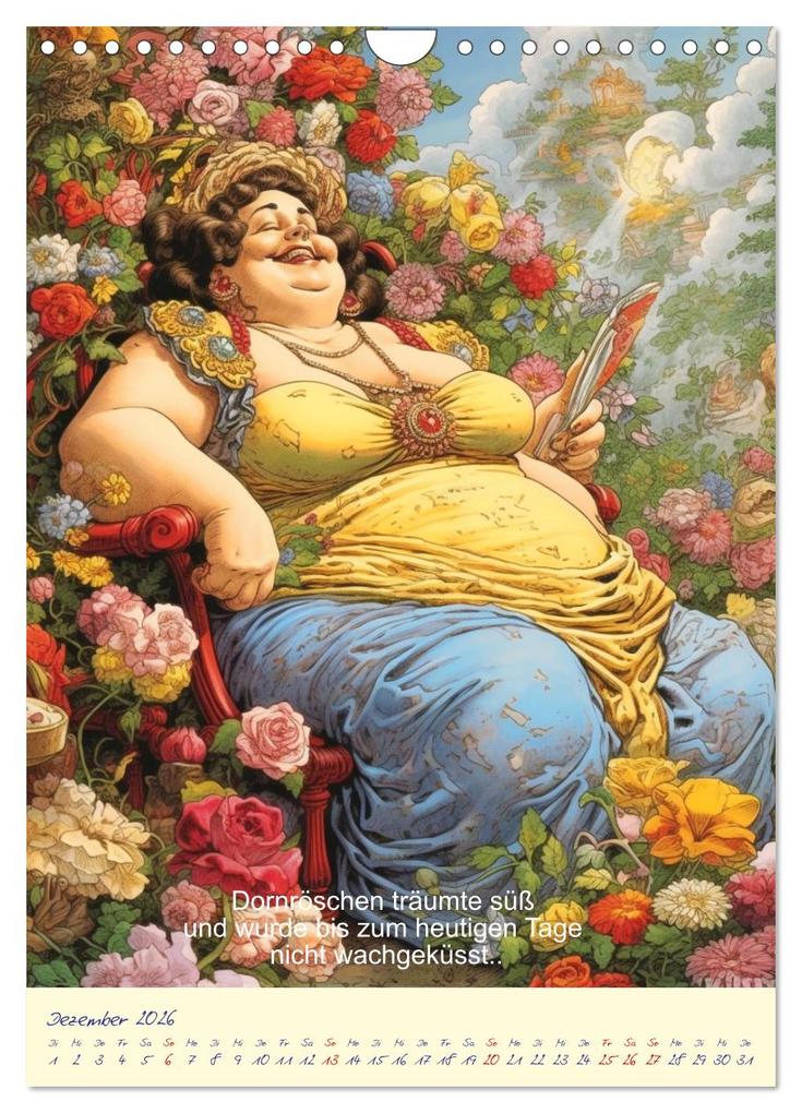Weitere Ansicht: Märchen. Wie es wirklich war und nie erzählt wurde! (Wandkalender 2026 DIN A4 hoch), CALVENDO Monatskalender | Calvendo, Rose Hurley