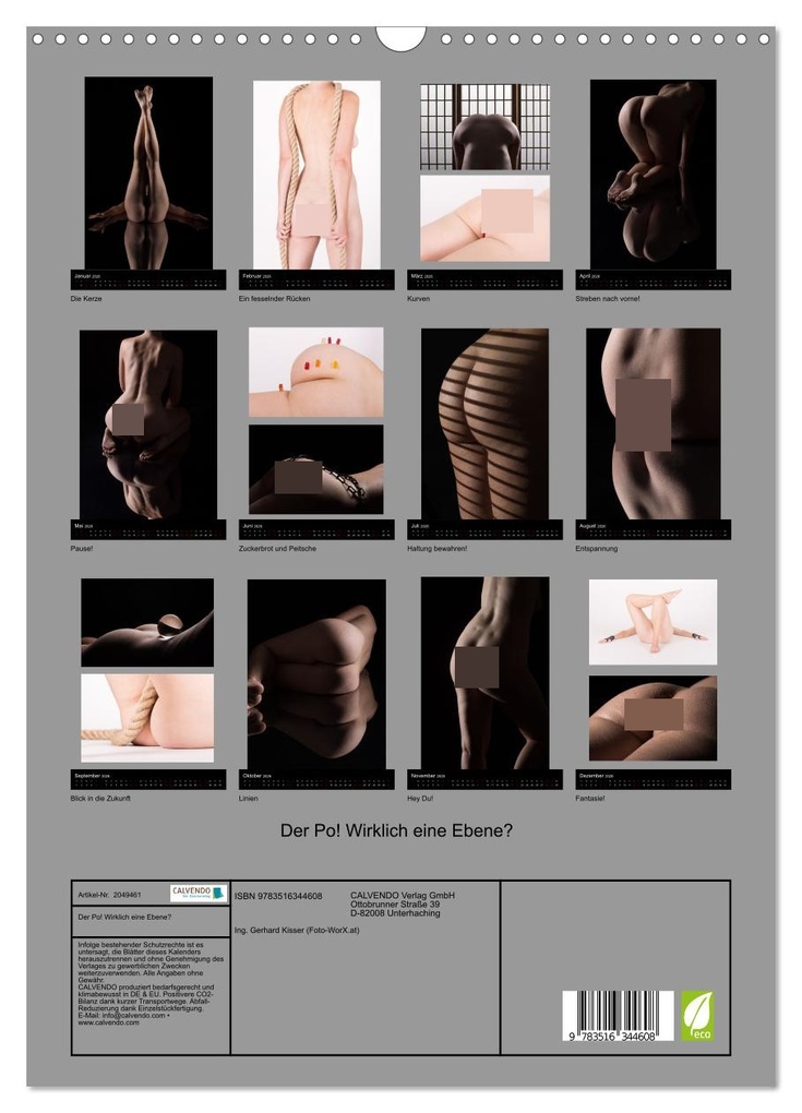 Weitere Ansicht: Der Po! Wirklich eine Ebene? (Wandkalender 2026 DIN A3 hoch), CALVENDO Monatskalender | Ing. Gerhard Kisser (Foto-WorX.at), Calvendo