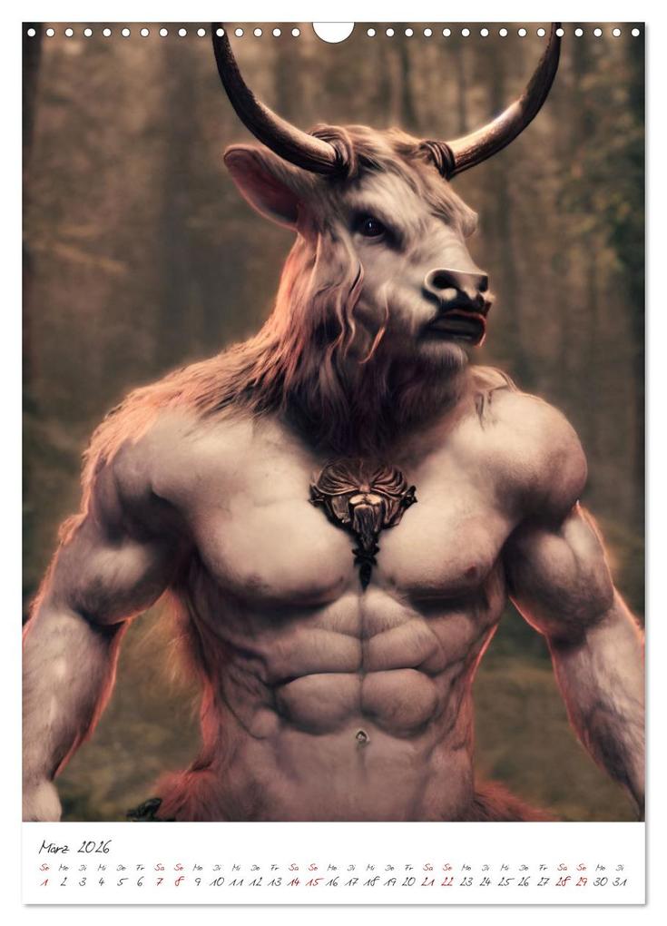 Weitere Ansicht: Dark Fantasy Art - Helden und Monster (Wandkalender 2026 DIN A3 hoch), CALVENDO Monatskalender | Markus Gann, Calvendo