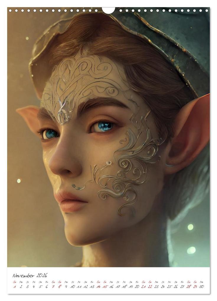 Weitere Ansicht: Dark Fantasy Art - Helden und Monster (Wandkalender 2026 DIN A3 hoch), CALVENDO Monatskalender | Markus Gann, Calvendo