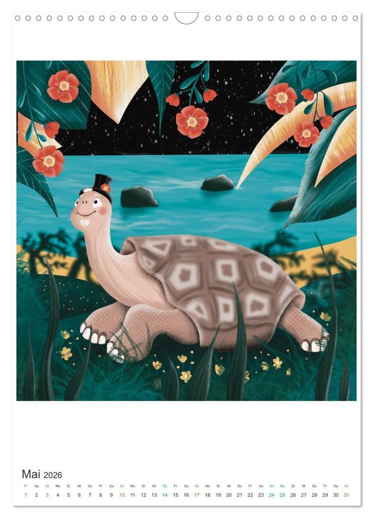 Weitere Ansicht: SAVE OUR OCEANS - Ursprung allen Lebens (Wandkalender 2026 DIN A3 hoch), CALVENDO Monatskalender | Danja Krampikowski, Calvendo