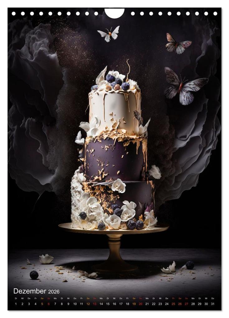 Weitere Ansicht: Zur Hochzeit eine Torte (Wandkalender 2026 DIN A4 hoch), CALVENDO Monatskalender | Peter Roder, Calvendo