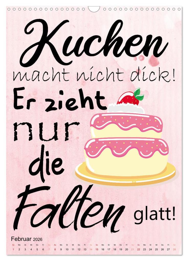 Weitere Ansicht: Bäckersprüche (Wandkalender 2026 DIN A3 hoch), CALVENDO Monatskalender | Sabine Löwer, Calvendo