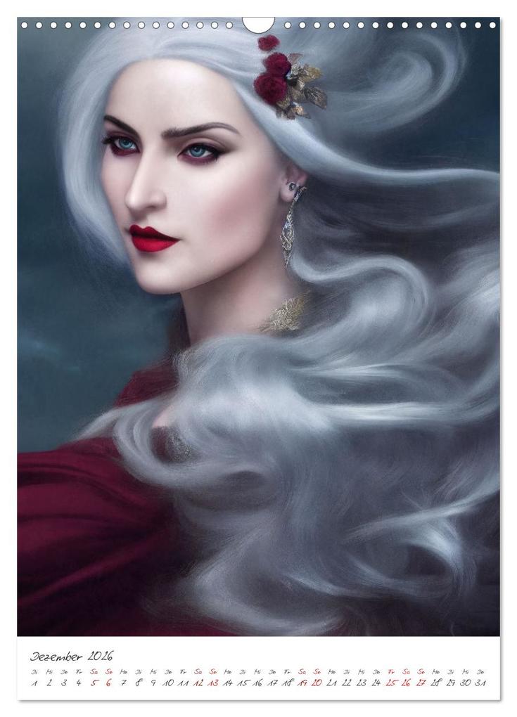 Weitere Ansicht: Dark Fantasy Art - Zeit der Helden (Wandkalender 2026 DIN A3 hoch), CALVENDO Monatskalender | Markus Gann, Calvendo