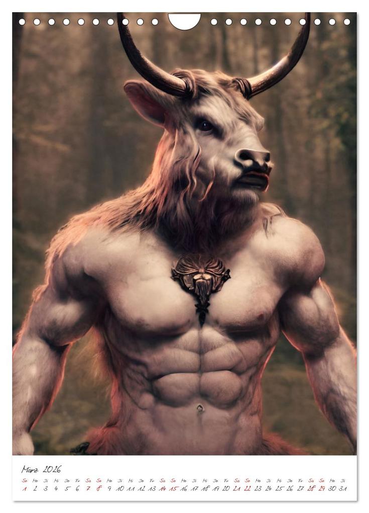 Weitere Ansicht: Dark Fantasy Art - Helden und Monster (Wandkalender 2026 DIN A4 hoch), CALVENDO Monatskalender | Markus Gann, Calvendo