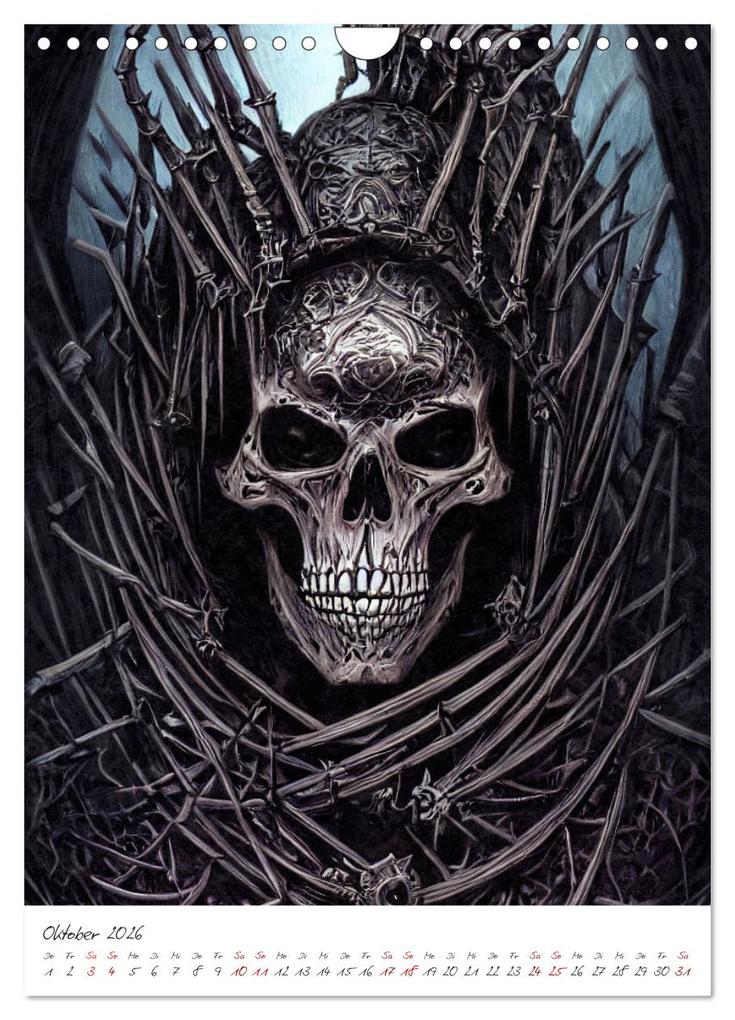 Weitere Ansicht: Dark Fantasy Art - Helden und Monster (Wandkalender 2026 DIN A4 hoch), CALVENDO Monatskalender | Markus Gann, Calvendo