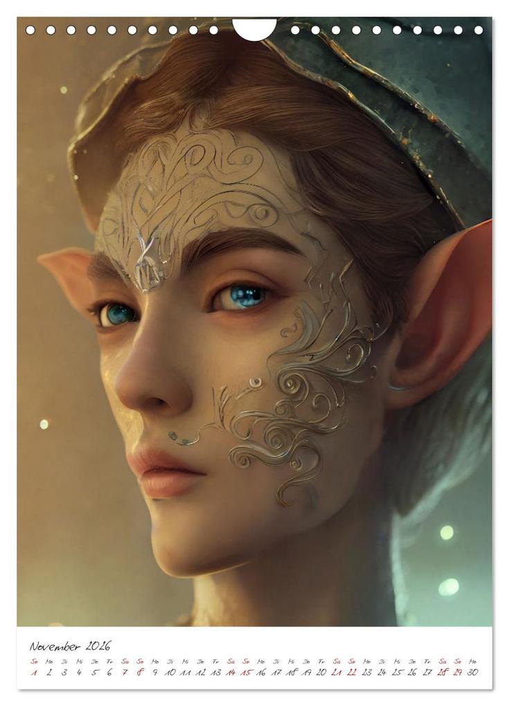 Weitere Ansicht: Dark Fantasy Art - Helden und Monster (Wandkalender 2026 DIN A4 hoch), CALVENDO Monatskalender | Markus Gann, Calvendo