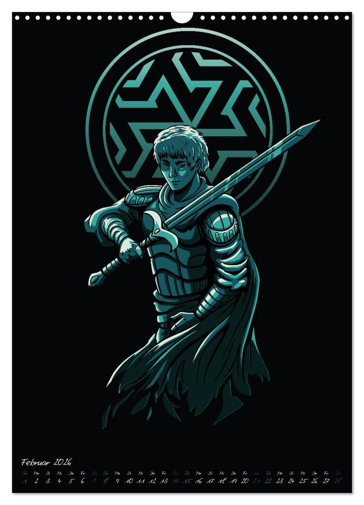 Weitere Ansicht: Dunkle Krieger (Wandkalender 2026 DIN A3 hoch), CALVENDO Monatskalender | Luca Schmidt, Calvendo