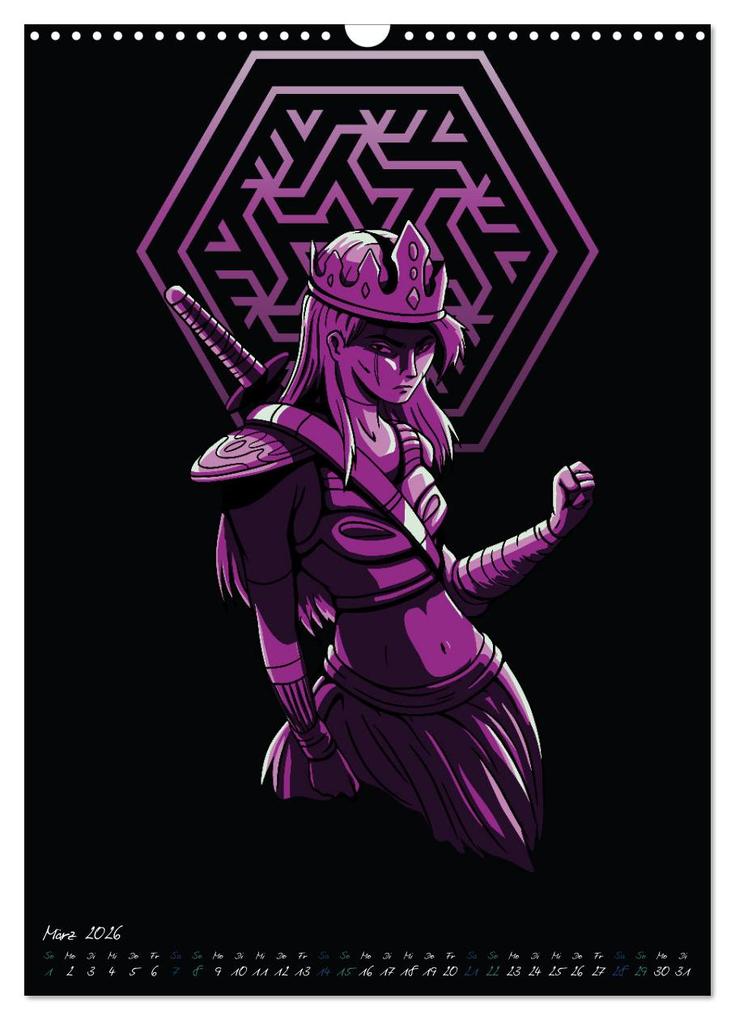 Weitere Ansicht: Dunkle Krieger (Wandkalender 2026 DIN A3 hoch), CALVENDO Monatskalender | Luca Schmidt, Calvendo