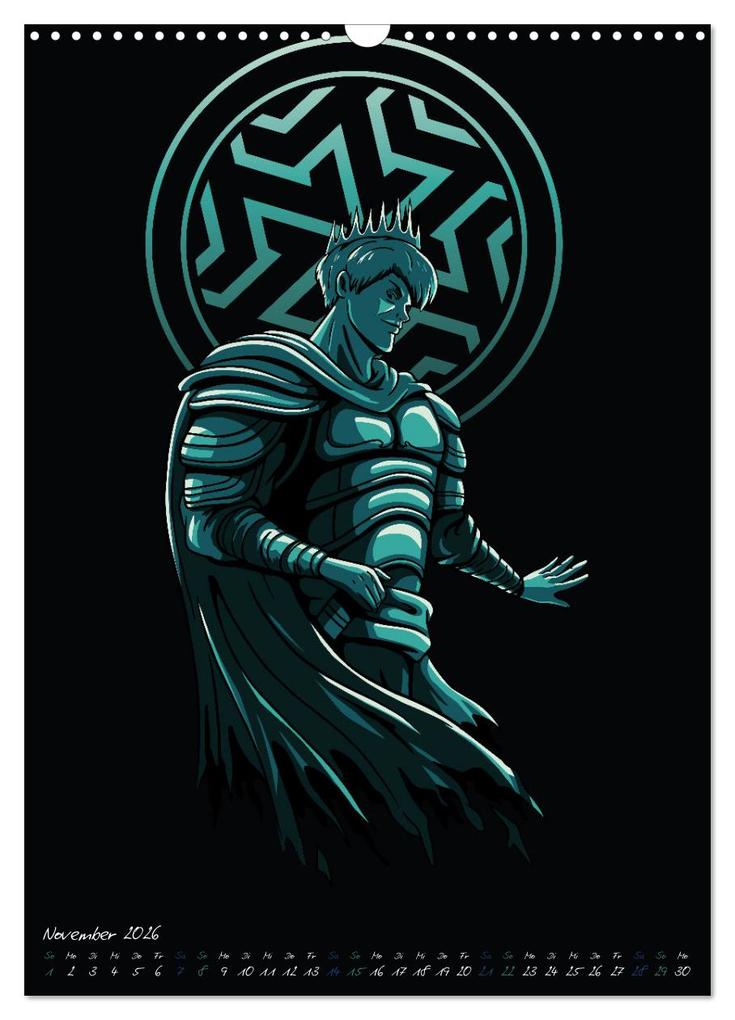 Weitere Ansicht: Dunkle Krieger (Wandkalender 2026 DIN A3 hoch), CALVENDO Monatskalender | Luca Schmidt, Calvendo