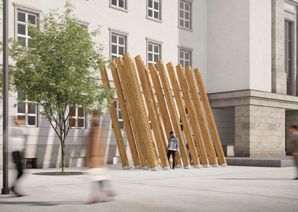 Weitere Ansicht: Balkensturz