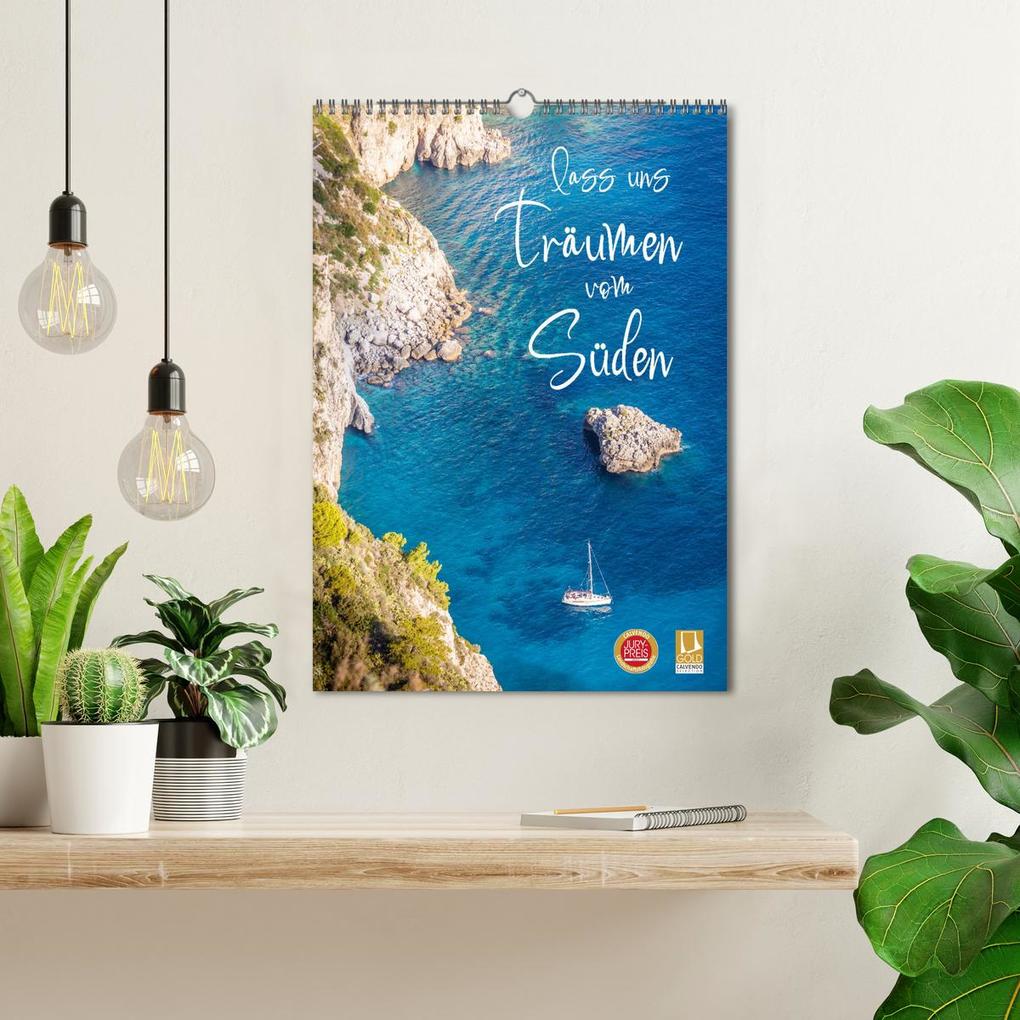 Weitere Ansicht: Lass uns träumen vom Süden (Wandkalender 2026 DIN A3 hoch), CALVENDO Monatskalender | Christian Müringer, Calvendo