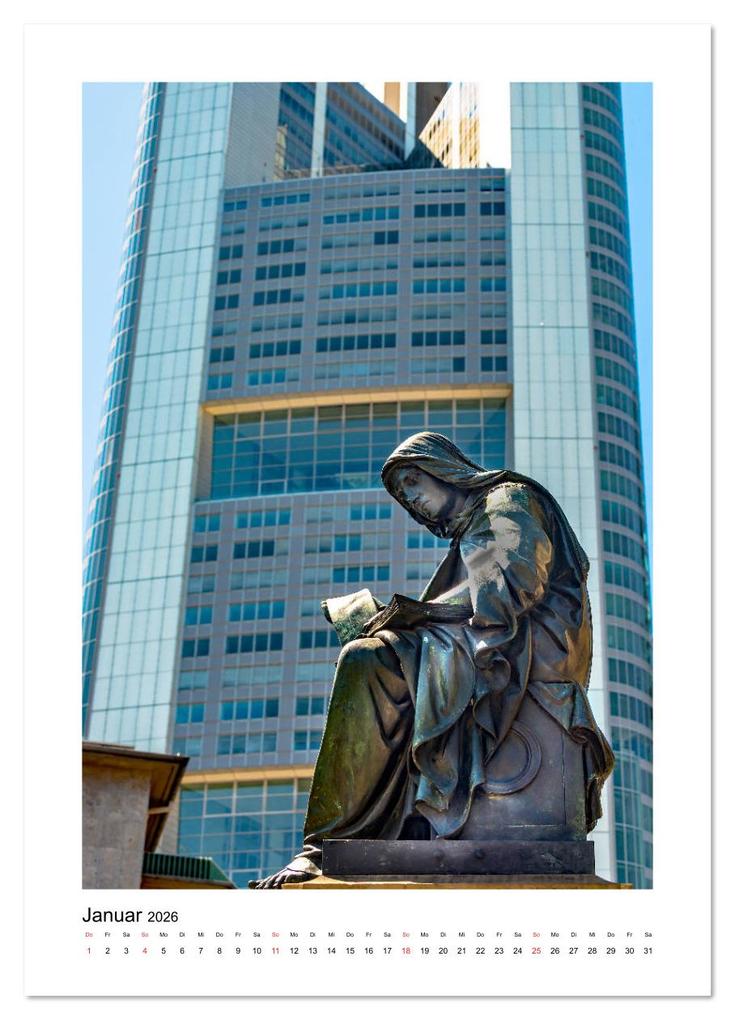 Weitere Ansicht: Frankfurt Vertikal Michael Jaster (Wandkalender 2026 DIN A4 hoch), CALVENDO Monatskalender | Michael Jaster Fotografie Düsseldorf, Calvendo