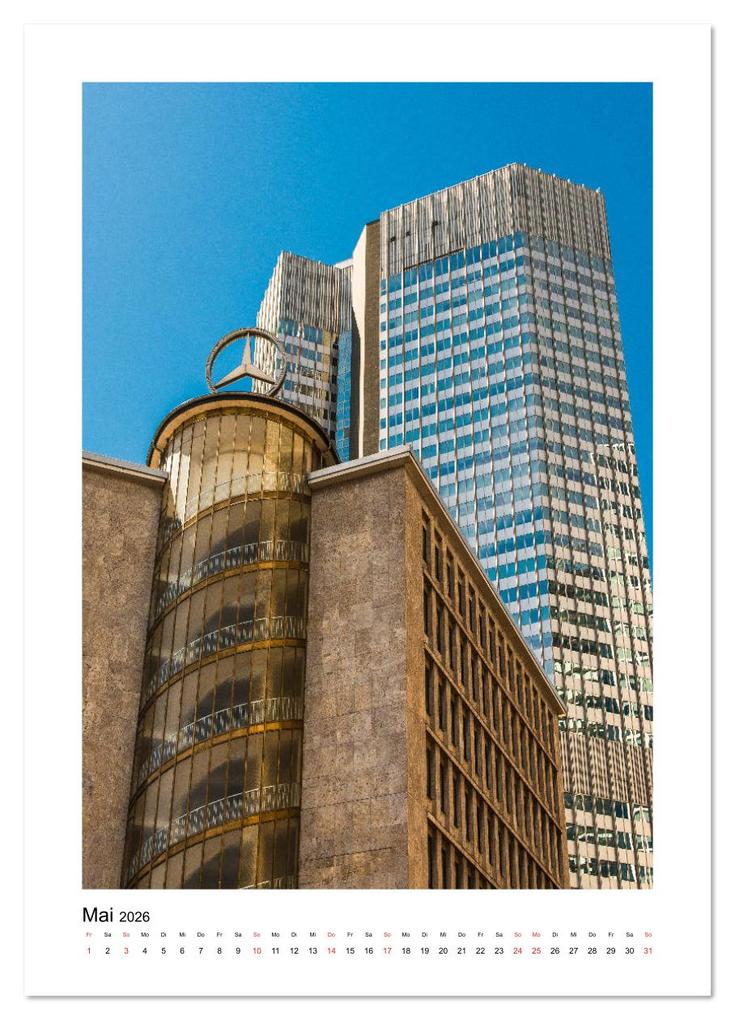 Weitere Ansicht: Frankfurt Vertikal Michael Jaster (Wandkalender 2026 DIN A4 hoch), CALVENDO Monatskalender | Michael Jaster Fotografie Düsseldorf, Calvendo