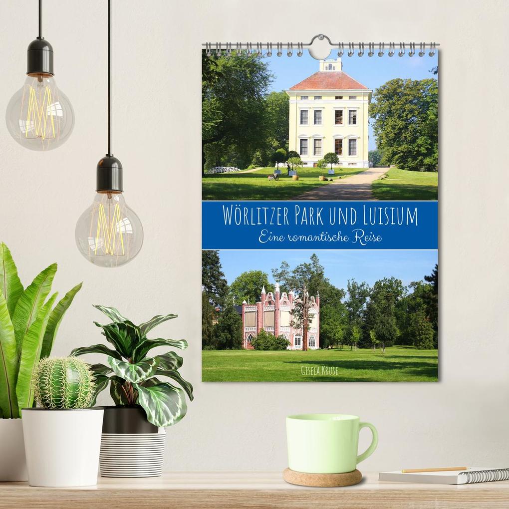 Weitere Ansicht: Wörlitzer Park und Luisium - Eine romantische Reise (Wandkalender 2026 DIN A4 hoch), CALVENDO Monatskalender | Gisela Kruse, Calvendo