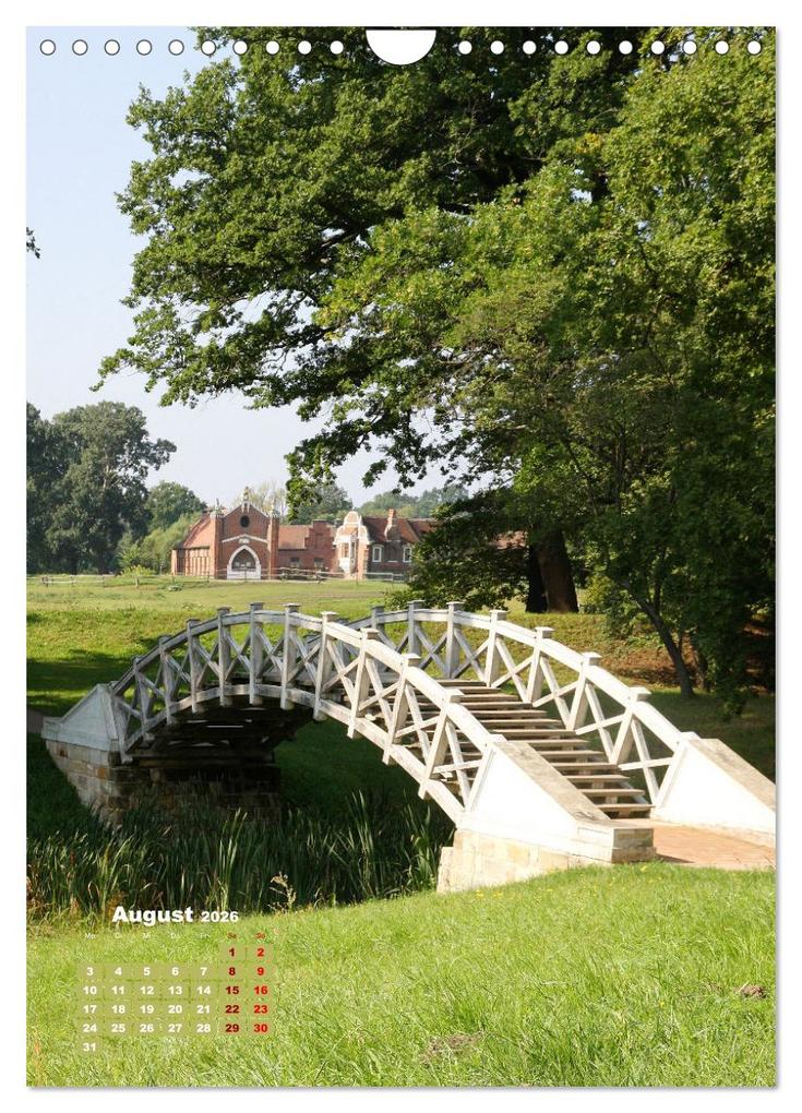 Weitere Ansicht: Wörlitzer Park und Luisium - Eine romantische Reise (Wandkalender 2026 DIN A4 hoch), CALVENDO Monatskalender | Gisela Kruse, Calvendo