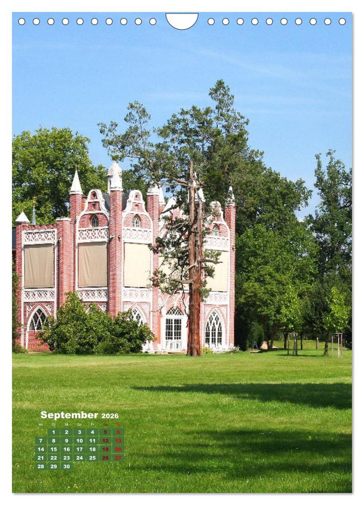 Weitere Ansicht: Wörlitzer Park und Luisium - Eine romantische Reise (Wandkalender 2026 DIN A4 hoch), CALVENDO Monatskalender | Gisela Kruse, Calvendo