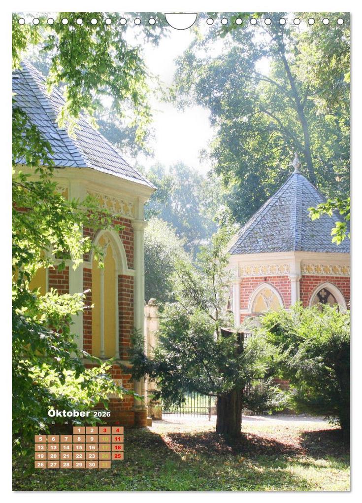 Weitere Ansicht: Wörlitzer Park und Luisium - Eine romantische Reise (Wandkalender 2026 DIN A4 hoch), CALVENDO Monatskalender | Gisela Kruse, Calvendo