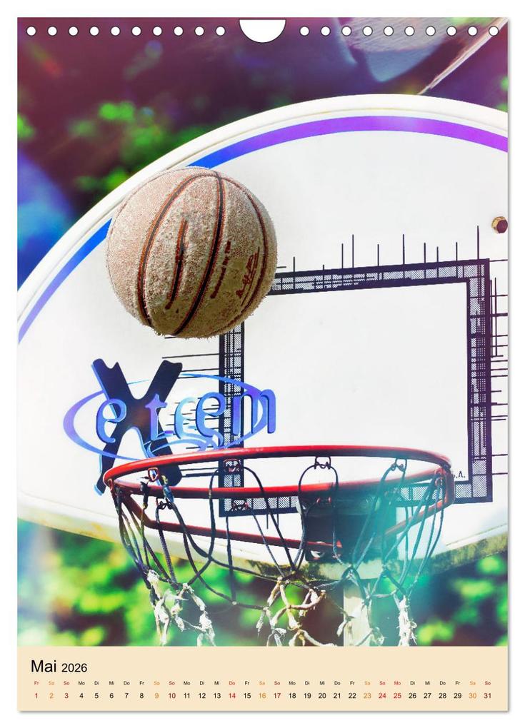 Weitere Ansicht: Basketball Fun (Wandkalender 2026 DIN A4 hoch), CALVENDO Monatskalender | Peter Roder, Calvendo