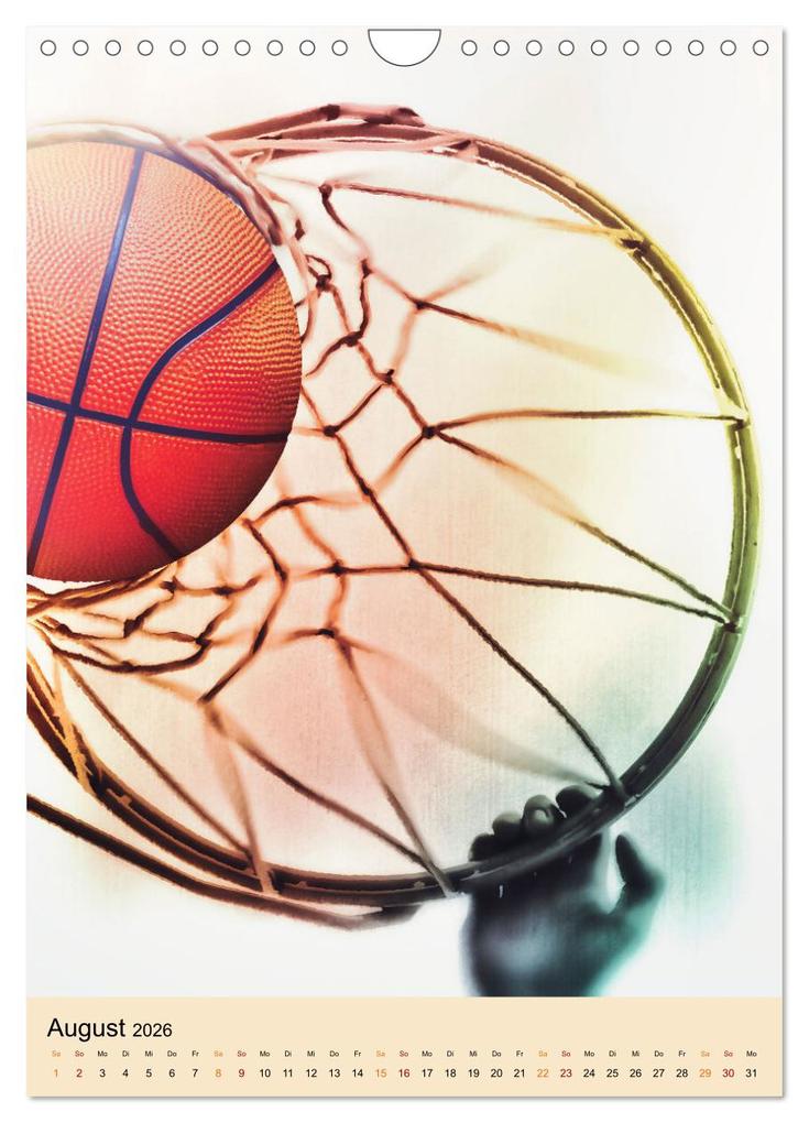 Weitere Ansicht: Basketball Fun (Wandkalender 2026 DIN A4 hoch), CALVENDO Monatskalender | Peter Roder, Calvendo