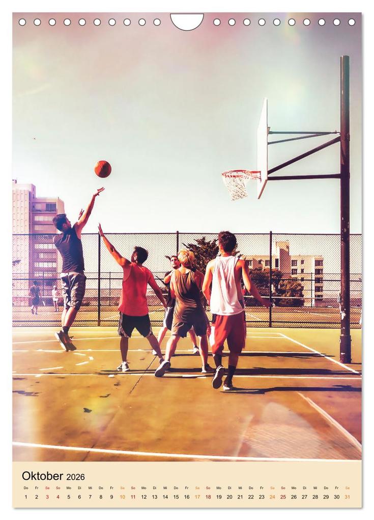 Weitere Ansicht: Basketball Fun (Wandkalender 2026 DIN A4 hoch), CALVENDO Monatskalender | Peter Roder, Calvendo