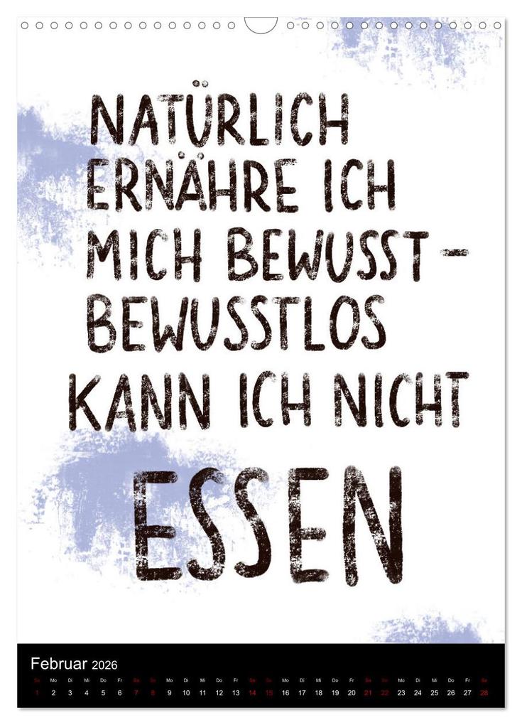 Weitere Ansicht: Und bei dir so ...? Witzige Sprüche gegen die Tücken des Alltags (Wandkalender 2026 DIN A3 hoch), CALVENDO Monatskalender | Christine B-B Müller, Calvendo