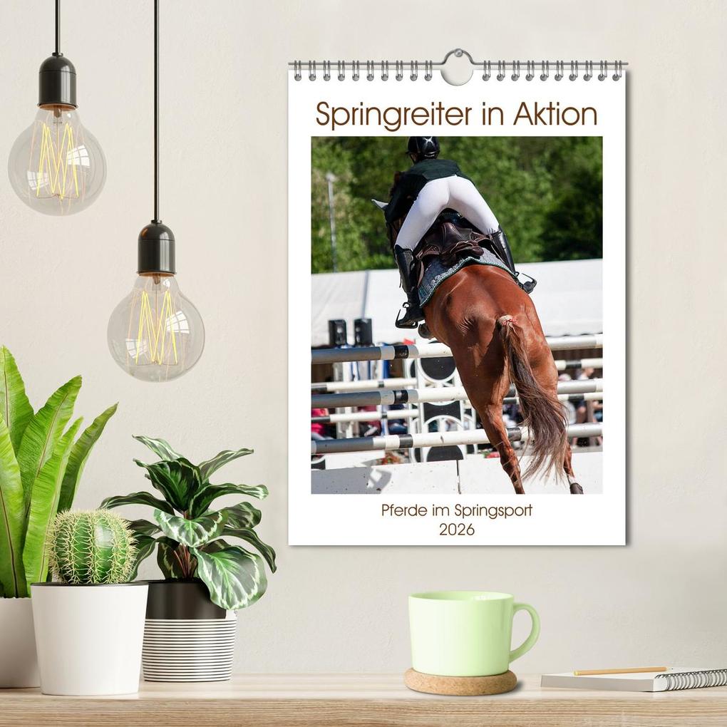 Weitere Ansicht: Springreiter in Aktion (Wandkalender 2026 DIN A4 hoch), CALVENDO Monatskalender | Calvendo, Marion Sixt