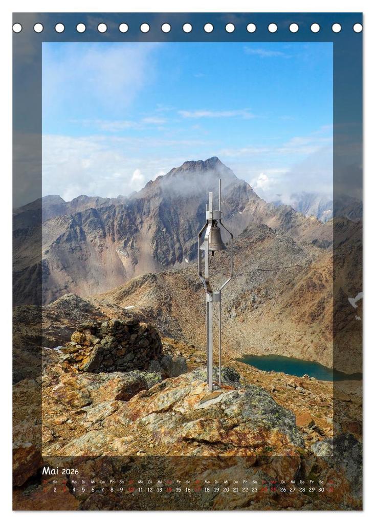 Weitere Ansicht: Bergwelten Wandkalender (Tischkalender 2026 DIN A5 hoch), CALVENDO Monatskalender | Calvendo, Fotografin Miriam Schwarzfischer