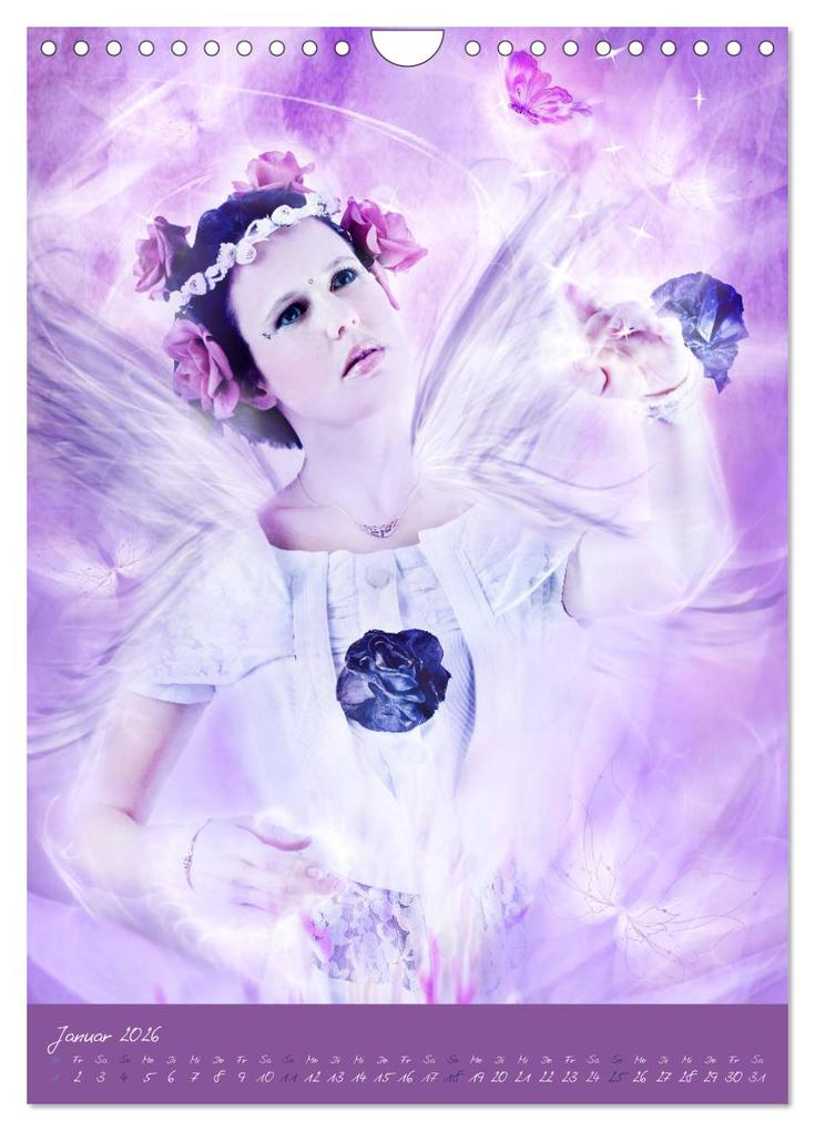 Weitere Ansicht: Lichtwesen - Die helle Seite der Magie (Wandkalender 2026 DIN A4 hoch), CALVENDO Monatskalender | Ravienne Art, Calvendo