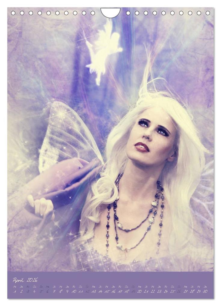 Weitere Ansicht: Lichtwesen - Die helle Seite der Magie (Wandkalender 2026 DIN A4 hoch), CALVENDO Monatskalender | Ravienne Art, Calvendo