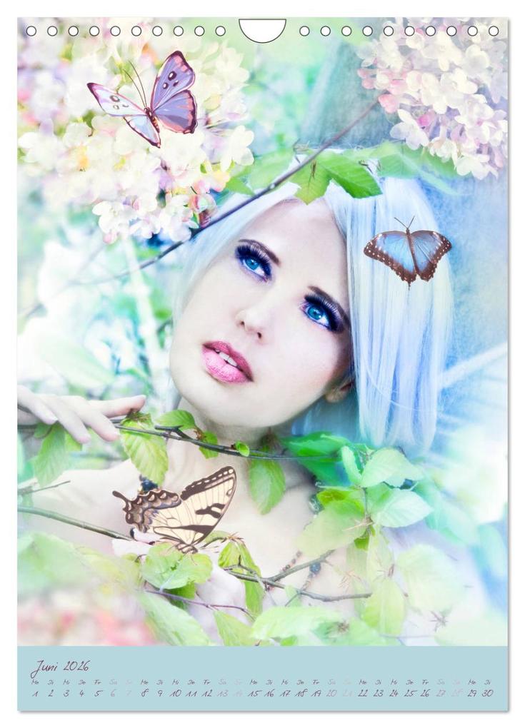 Weitere Ansicht: Lichtwesen - Die helle Seite der Magie (Wandkalender 2026 DIN A4 hoch), CALVENDO Monatskalender | Ravienne Art, Calvendo