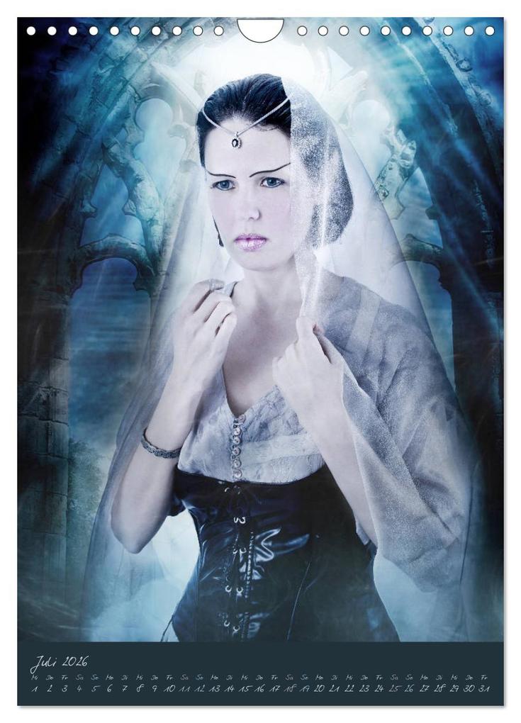 Weitere Ansicht: Lichtwesen - Die helle Seite der Magie (Wandkalender 2026 DIN A4 hoch), CALVENDO Monatskalender | Ravienne Art, Calvendo