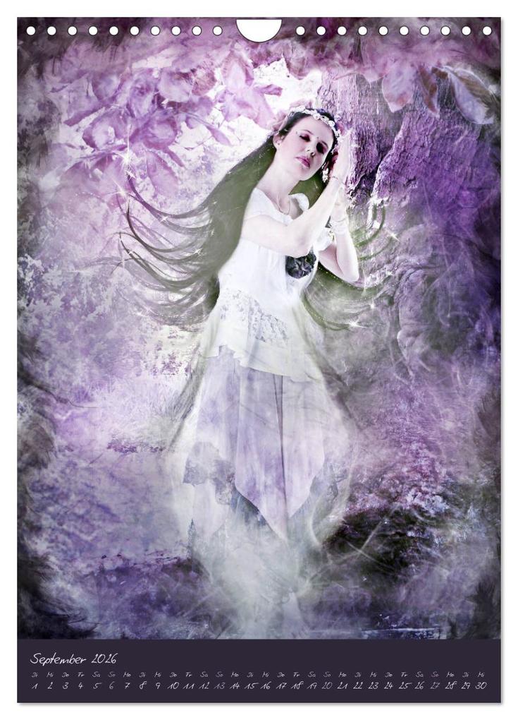 Weitere Ansicht: Lichtwesen - Die helle Seite der Magie (Wandkalender 2026 DIN A4 hoch), CALVENDO Monatskalender | Ravienne Art, Calvendo