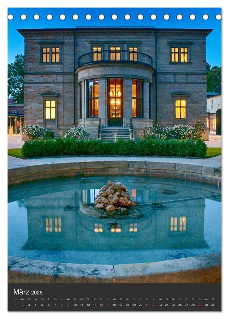 Weitere Ansicht: Bayreuth 2026 (Tischkalender 2026 DIN A5 hoch), CALVENDO Monatskalender | Katrin Taepke, Calvendo